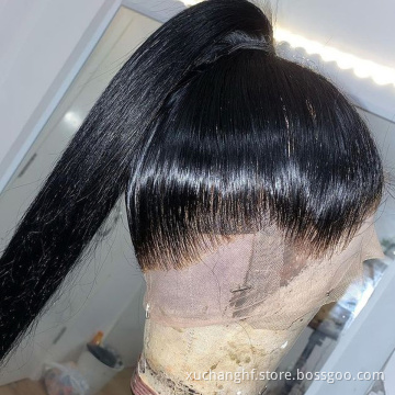 Transparent HD Full Lace Human Hair Wigs,Brazilian 360 Lace Frontal Wigs,13x6 Human Hair HD Lace Front Wigs For Black Women